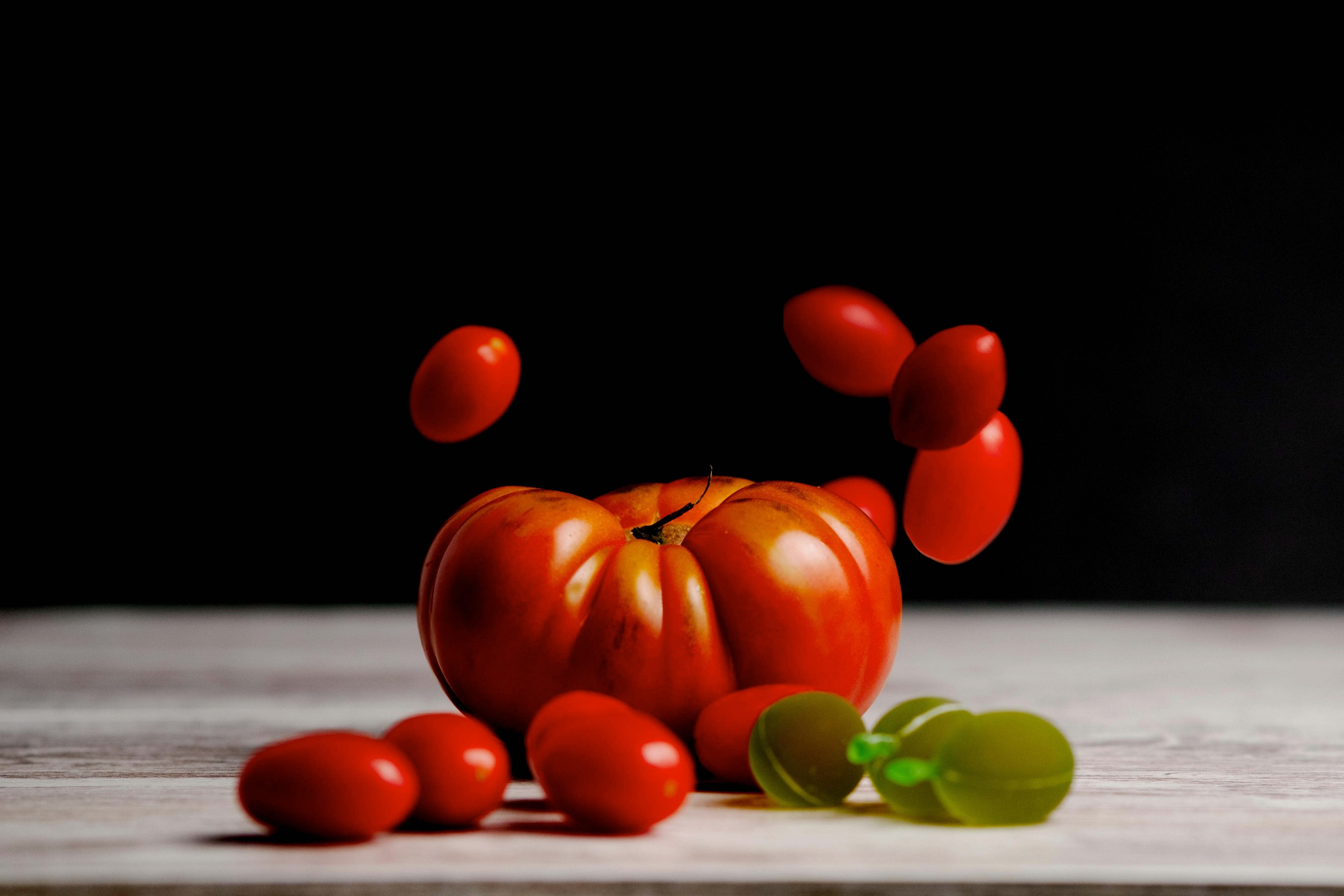 Tomaten sind beliebt, vor allem süße.